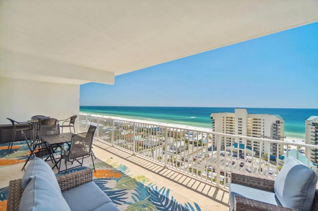 Blissful Sunset At Laketown Wharf #1312 By Nautical Properties Panama City Beach