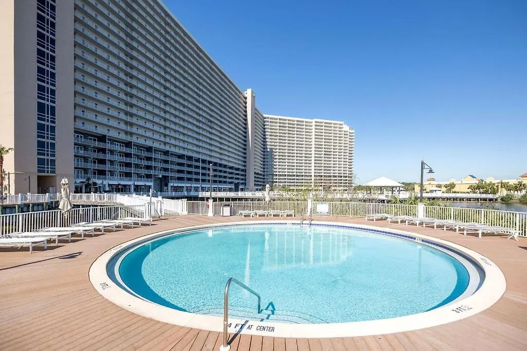 Blissful Sunset At Laketown Wharf #1312 By Nautical Properties Panama City Beach Holiday home