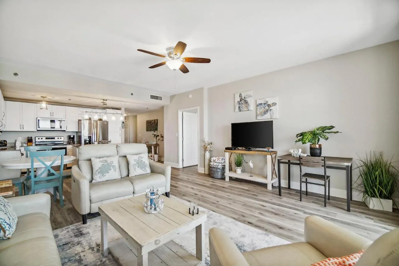 Blissful Sunset At Laketown Wharf #1312 By Nautical Properties Panama City Beach United States