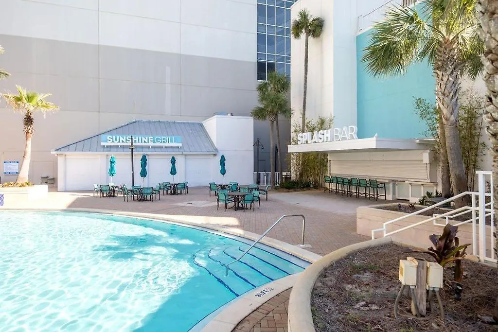 Blissful Sunset At Laketown Wharf #1312 By Nautical Properties Panama City Beach